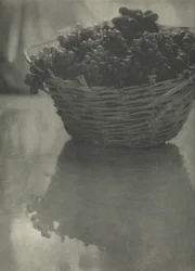 Nature morte avec des raisins